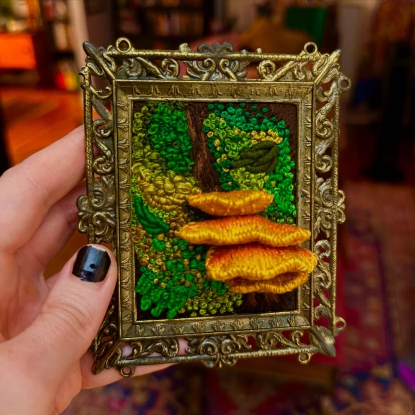 Moss & Mushrooms